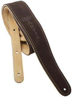 Martin Suede Strap Brown kytarový řemen