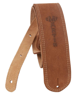 Martin Ball Leather/Suede Strap Distressed kytarový řemen