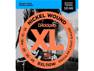 D'Addario EXL110W - struny pro elektrickou kytaru