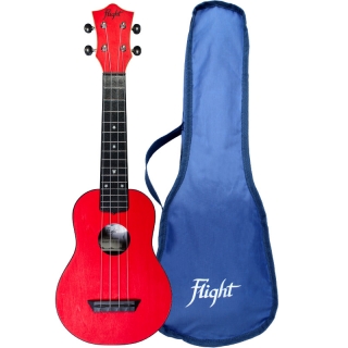 Flight TUS 35 RED sopránové ukulele