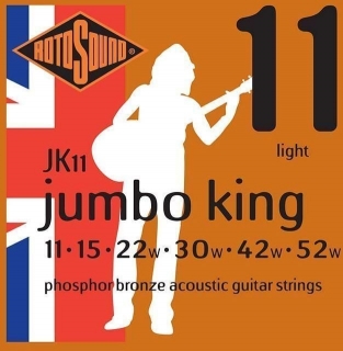 Rotosound JK 11 Jumbo King struny pro akustickou kytaru
