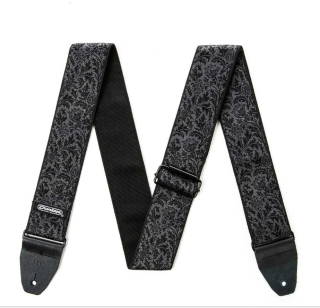 Dunlop D6714 JACQUARD BLACK THISTLE kytarový řemen