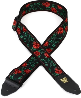 Ernie Ball Spanish Rose Jacquard Strap kytarový řemen