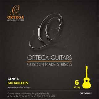 Ortega GLNY-6 struny pro kytarové ukulele