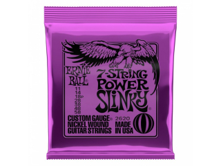 Ernie Ball 7-string Power Slinky EB 2620 struny pro elektrickou kytaru