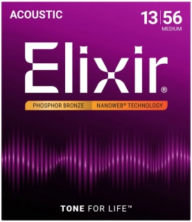 Elixir 16102 Phosphor Bronze .013 struny pro akustickou kytaru
