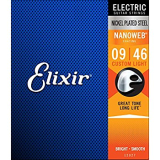 Elixir 12027 Nanoweb 09/46 struny pro elektrickou kytaru