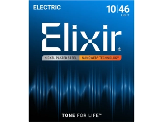 Elixir 12052 Nanoweb 10/46 struny pro elektrickou kytaru