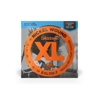 D'Addario EXL110-7 struny pro elektrickou kytaru