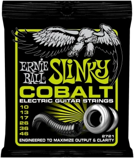 Ernie Ball Cobalt Slinky 2721 .010-.046 - struny pro elektrickou kytaru 