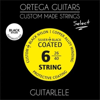 Ortega GTLSBK struny pro kytarové ukulele
