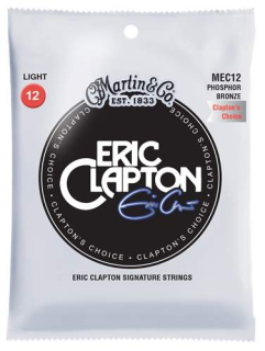 Martin MEC12 Eric Clapton kovové struny pro akustickou kytaru