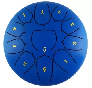 FZone STD-10I11N Blue Steel Tongue Drum