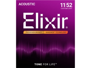 Elixir 16027 Phosphor Bronze .011 struny pro akustickou kytaru