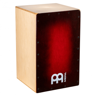 MEINL SC100 Snarecraft Cajon - Special Edition Red Burst