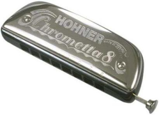 Hohner Chrometta 8 C foukací harmonika