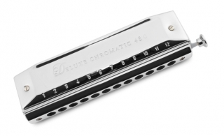 Hering 5248 Chromatic DeLuxe 48 C foukací harmonika