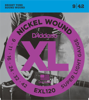 D'Addario EXL120 struny pro elektrickou kytaru