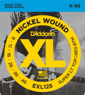 D'Addario EXL125 struny pro elektrickou kytaru