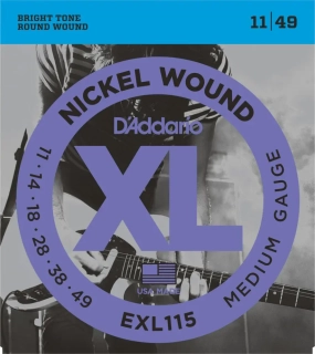 D'Addario EXL115 struny pro elektrickou kytaru