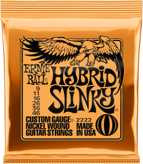 Ernie Ball 2222 Hybrid Slinky struny pro elektrickou kytaru