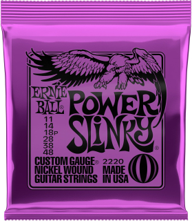 Ernie Ball 2220 Power Slinky struny pro elektrickou kytaru